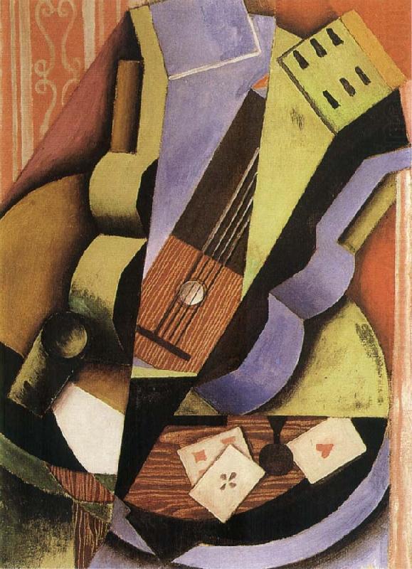 Three Playing card, Juan Gris